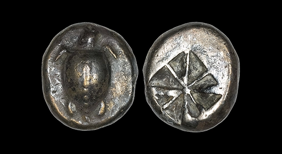 Stater (Coin) Depicting a Sea Turtle