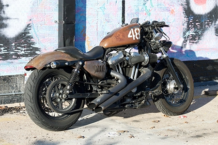 Vintage motorcycle