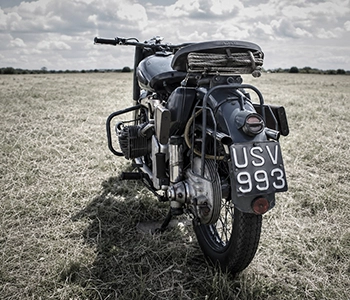 Vintage motorcycle
