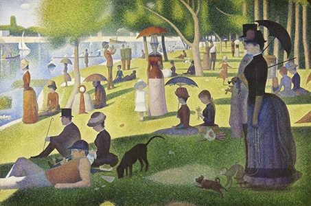 Georges Seurat's A Sunday on La Grande Jatte (1884)
