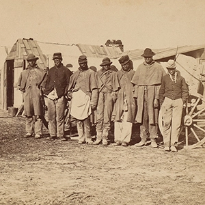 Colored Army Teamsters, Cobb Hill, Virginia