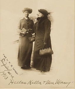 Helen Keller and Anne Sullivan