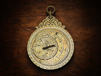 Antique astrolabe 