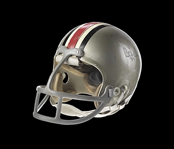 Ohio State Buckeyes football helmet worn by Archie Griffin
