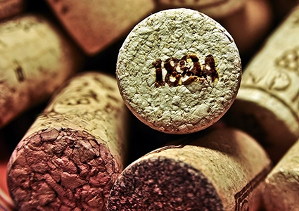 Old wine cork